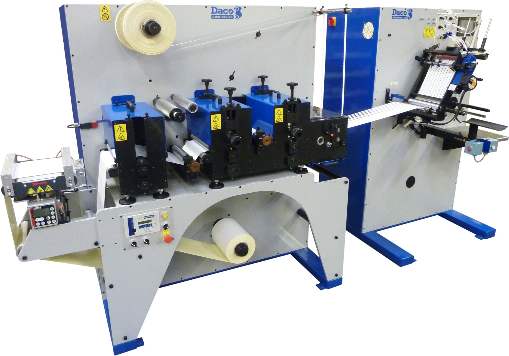 Daco Pld Semi Automatic Turret Rewinder For Price Marking Labels Daco