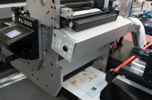 Edale FL-350 servo driven flexo press with GEW UV dryer