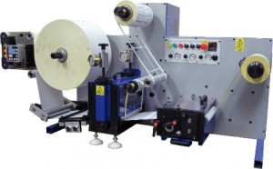 Daco DTD250 die cutter for the manufacure of plain / blank labels